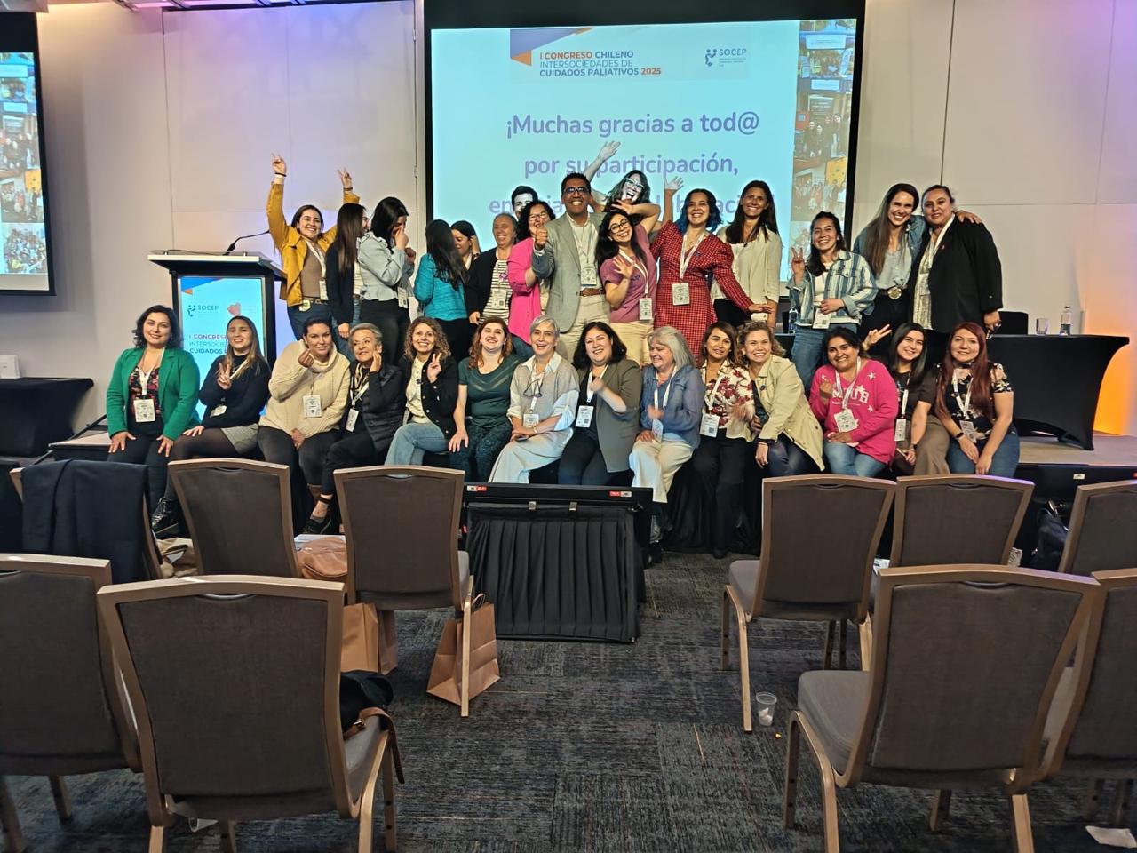 Primer congreso de cuidados paliativos de Chile.